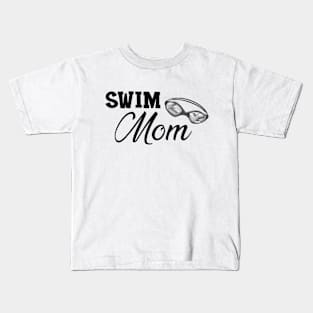 Swim Mom Kids T-Shirt